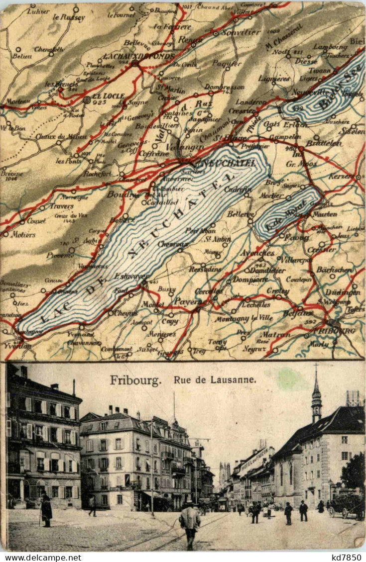 Fribourg - Rue De Lausanne - Fribourg