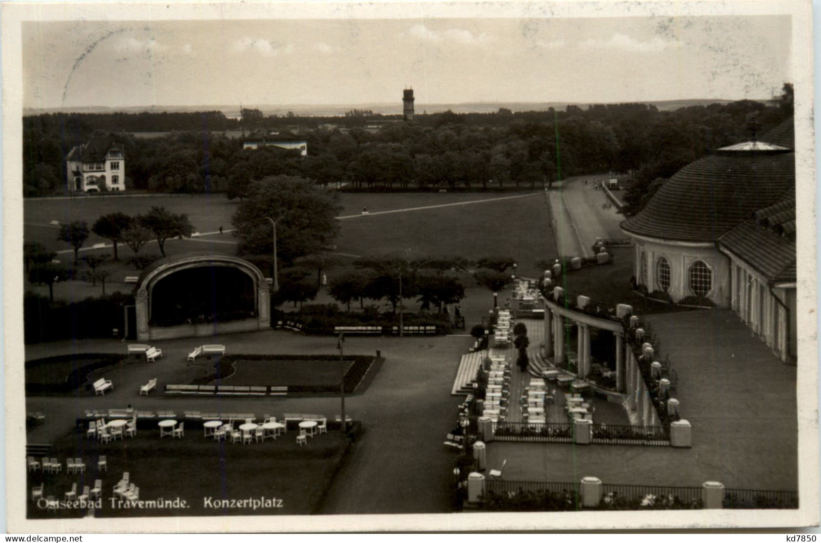 Travemünde , Konzertplatz - Luebeck-Travemuende