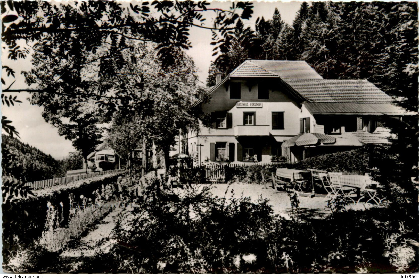 Häg über Zell, Wiesental, Gasthaus Zum Forsthof - Loerrach