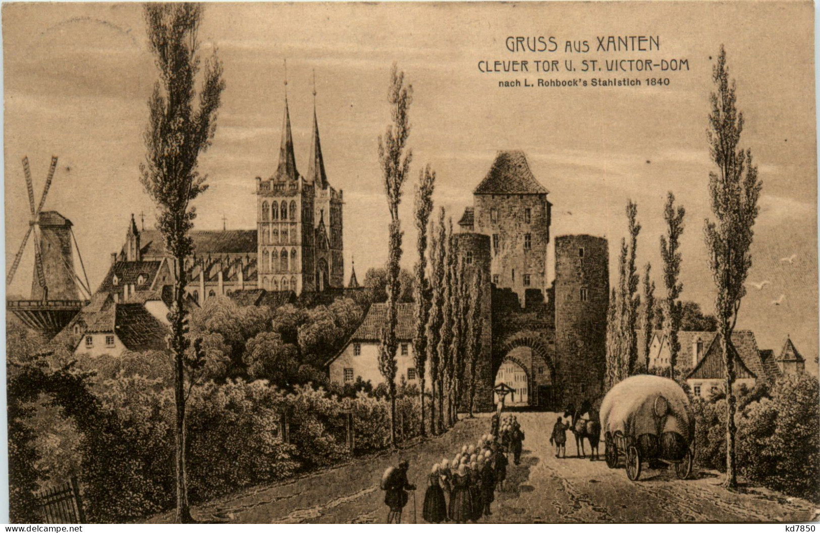 Gruss Aus Xanten, Clever Tor U. St.Victor-Dom - Xanten