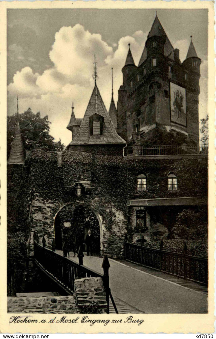 Cochem, Eingang Zur Burg - Cochem