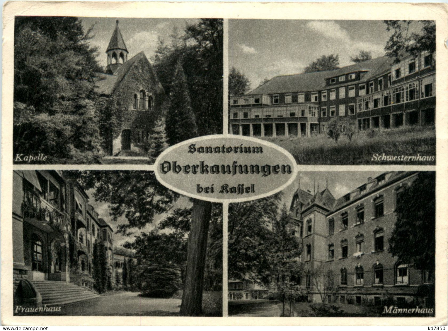 Sanatorium Oberkaufungen Bei Kassel, Dib. Bilder - Kassel