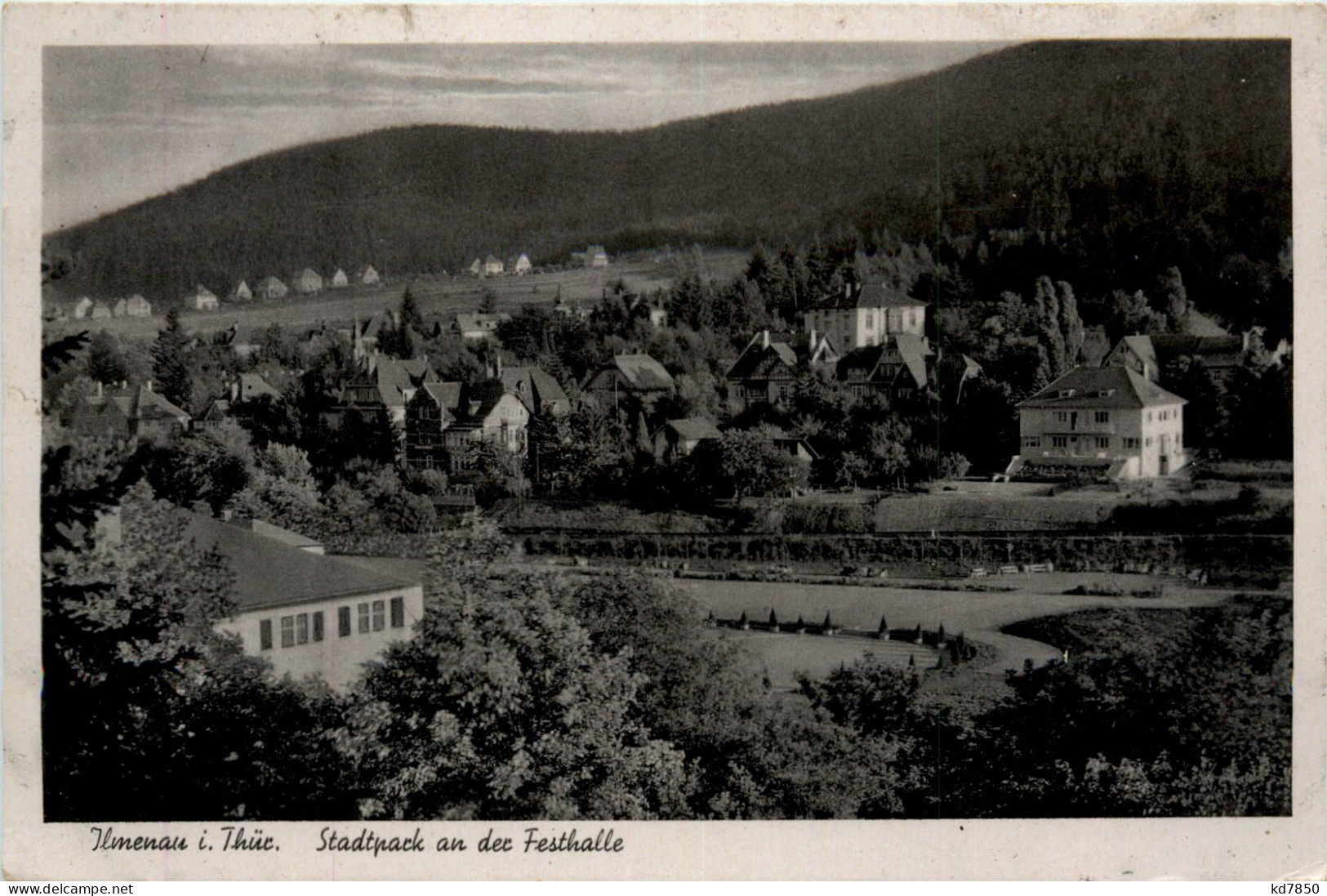 Ilmenau, Stadtpark An Der Festhalle - Ilmenau