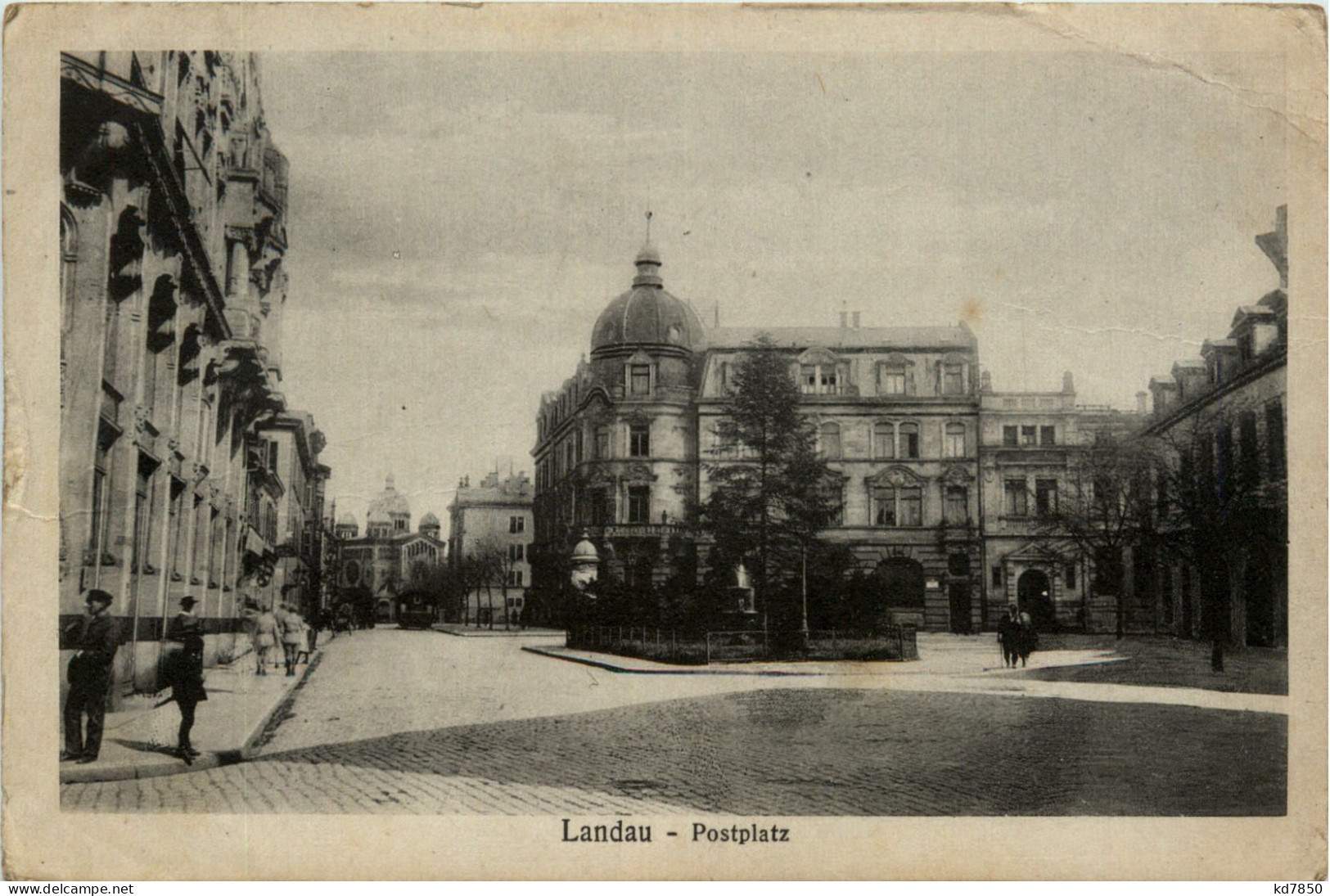 Landau, Pfalz, Postplatz - Landau