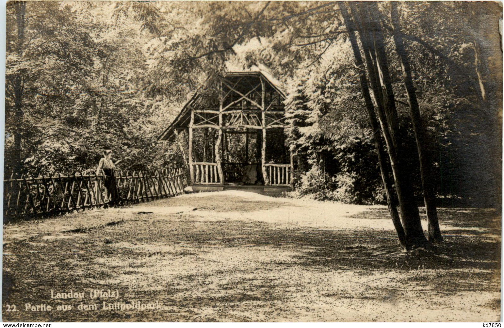 Landau Pfalz, Partie Aus Dem Luitpoldpark - Landau