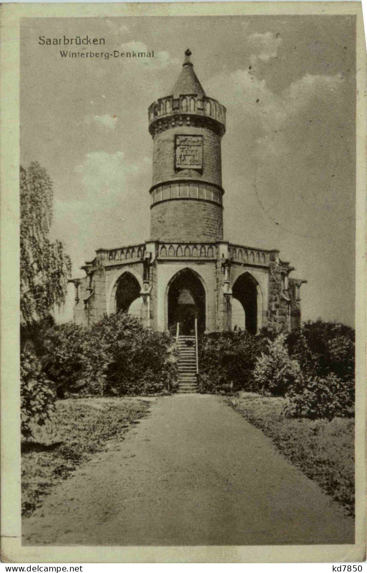 Saarbrücken, Winterberg-Denkmal - Saarbruecken