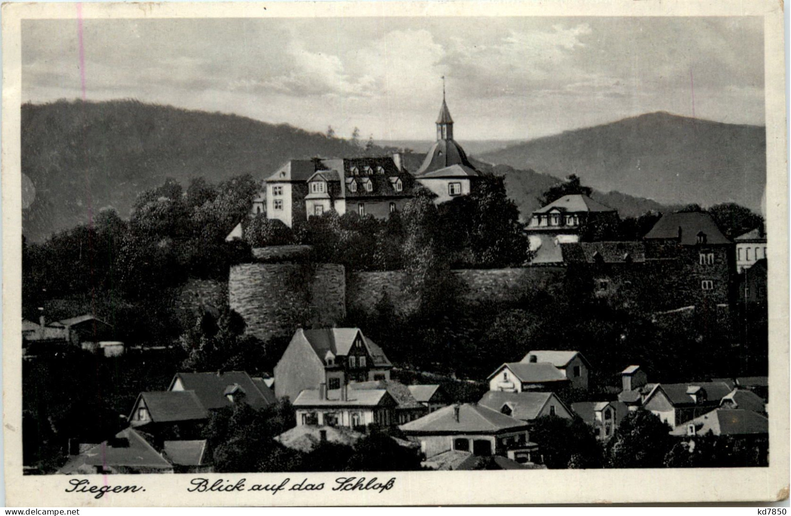 Siegen, Blick Auf Das Schloss - Siegen