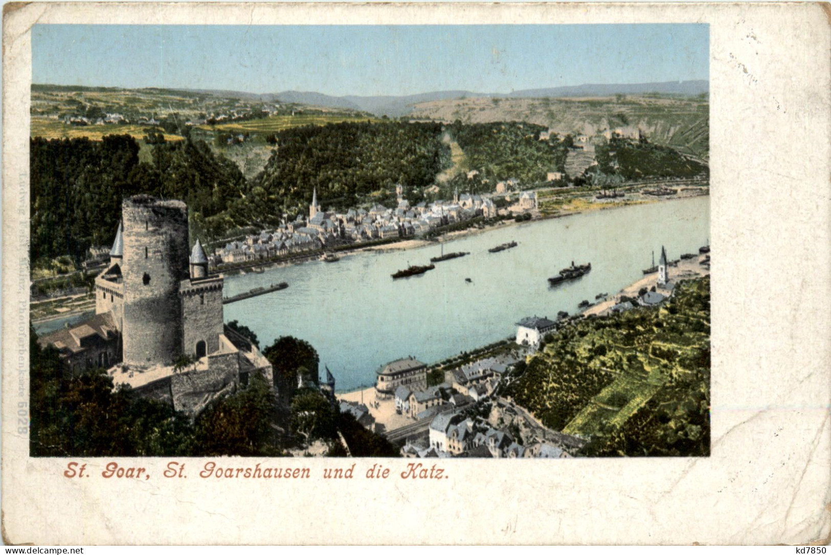 St. Goar, St. Goarshausen Und Die Katz - St. Goar