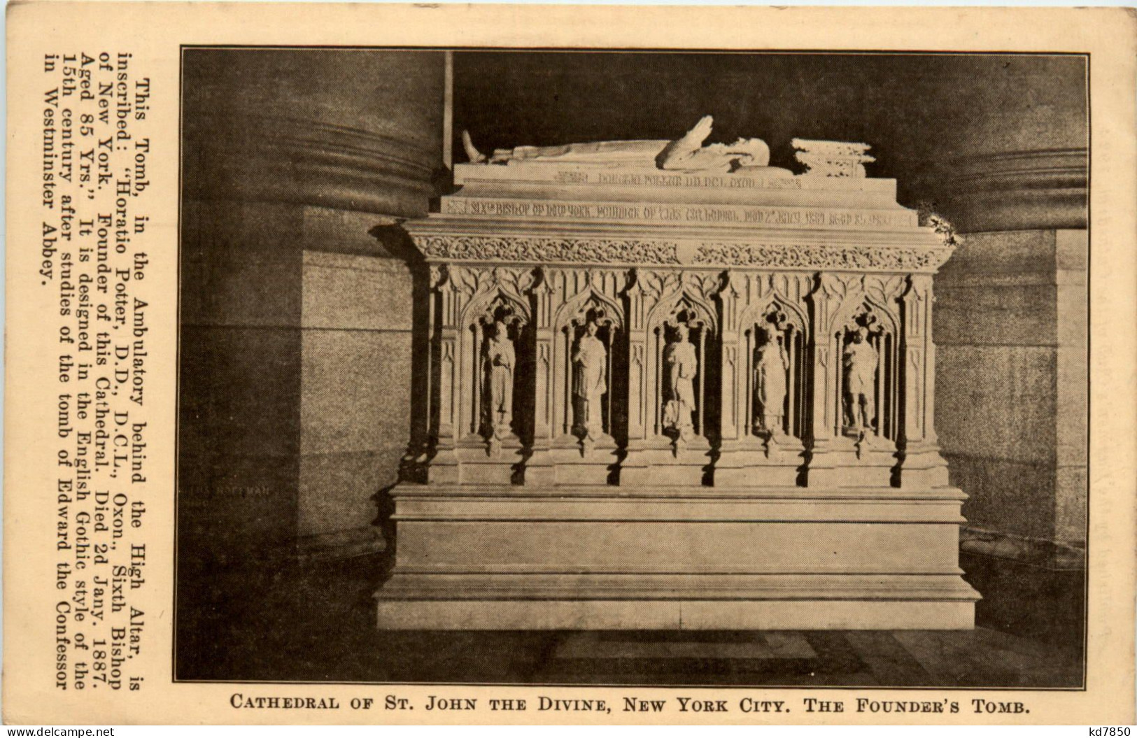 New York - Cathedral Of St. John - Autres & Non Classés