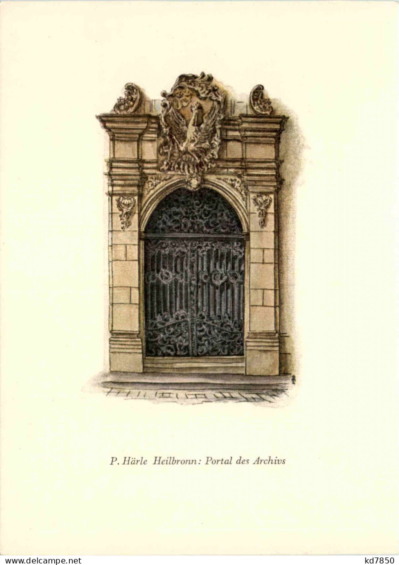 Heilbronn, Portal Des Archivs - Heilbronn