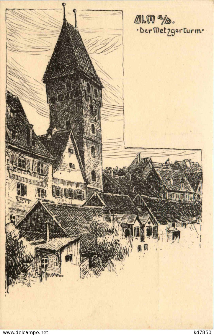 Ulm. Der Metzgerturm - Ulm