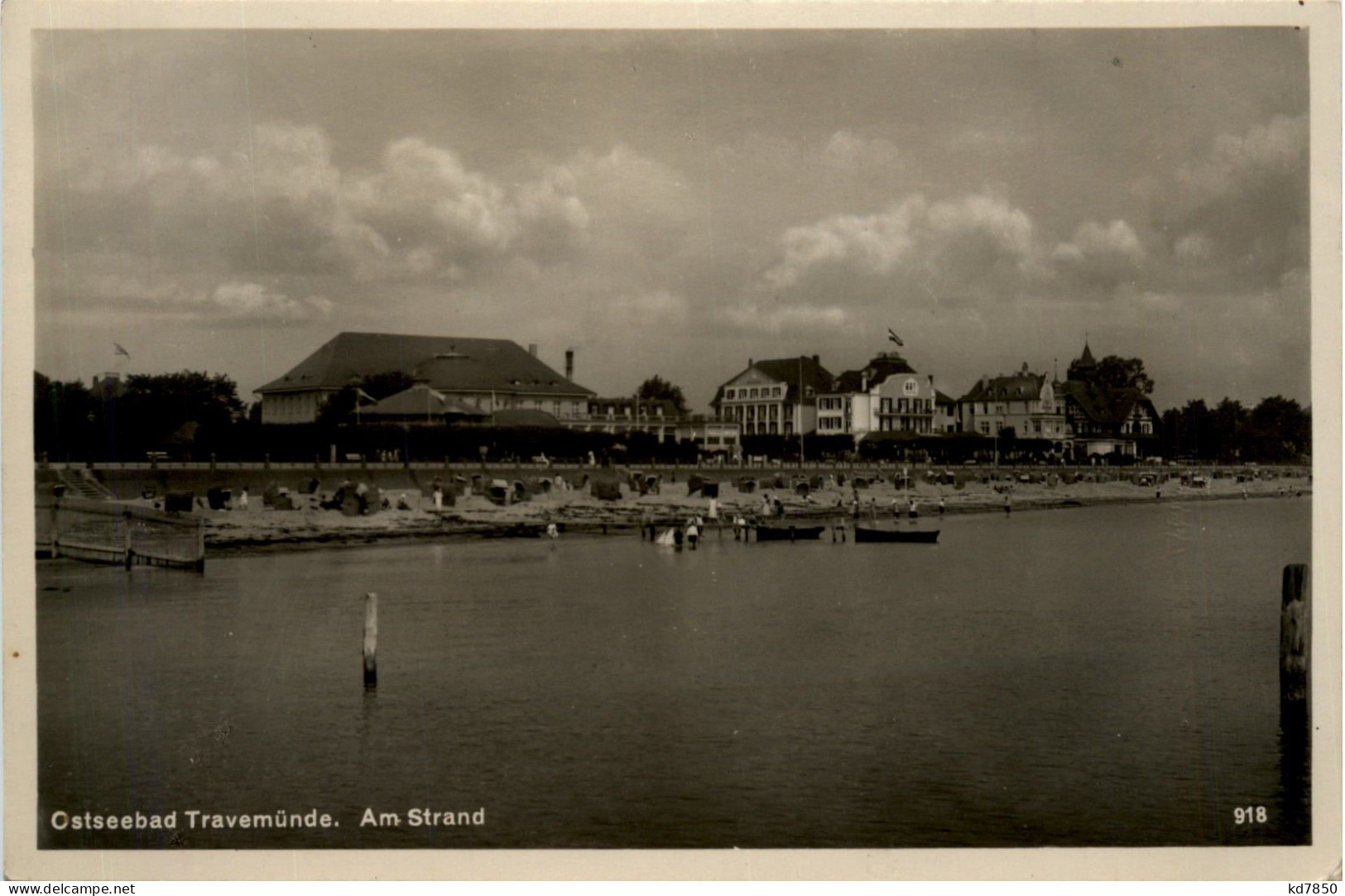 Travemünde , Am Strand - Lübeck-Travemuende