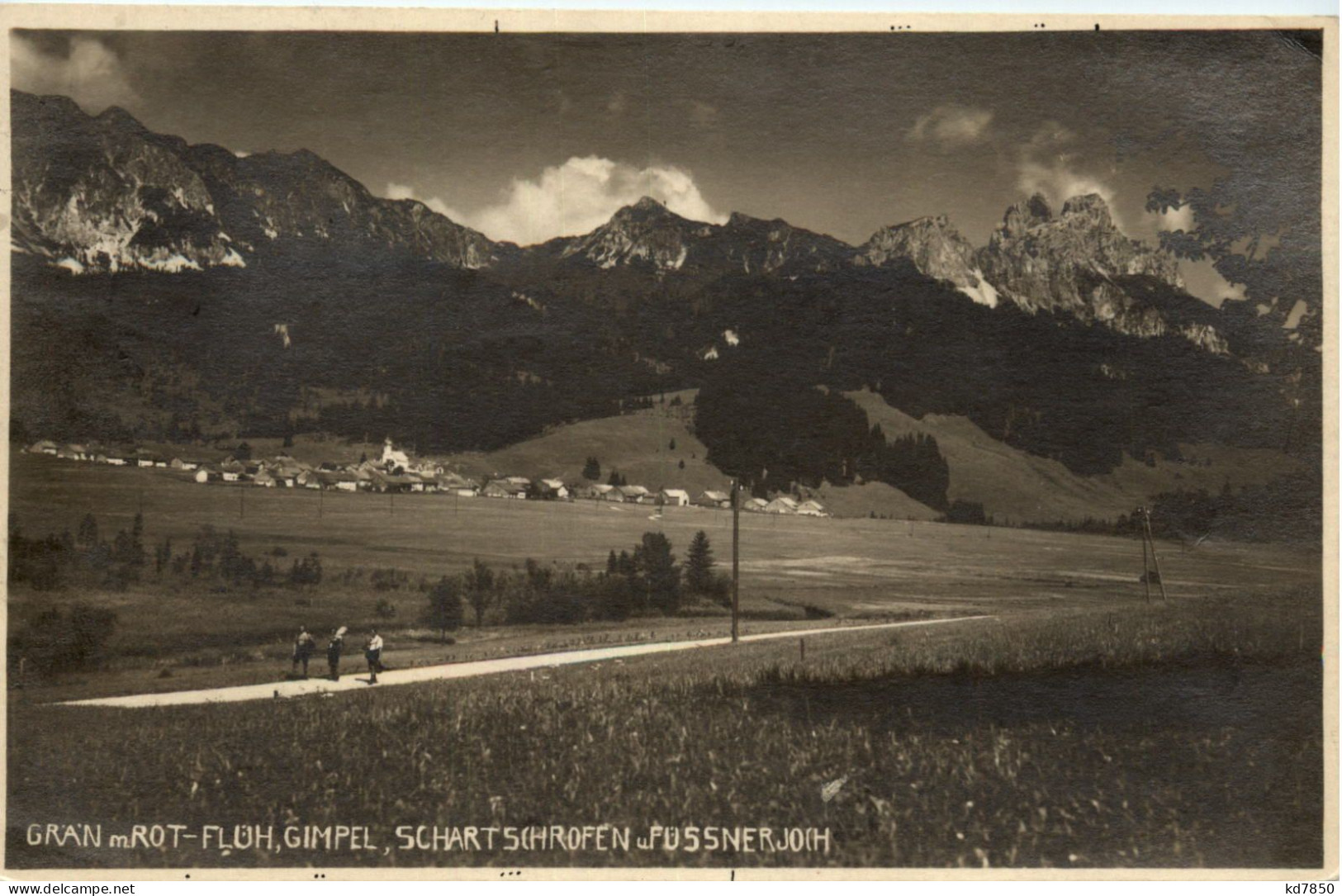 Grän Mit Rot-Flüh Gipfel - Reutte