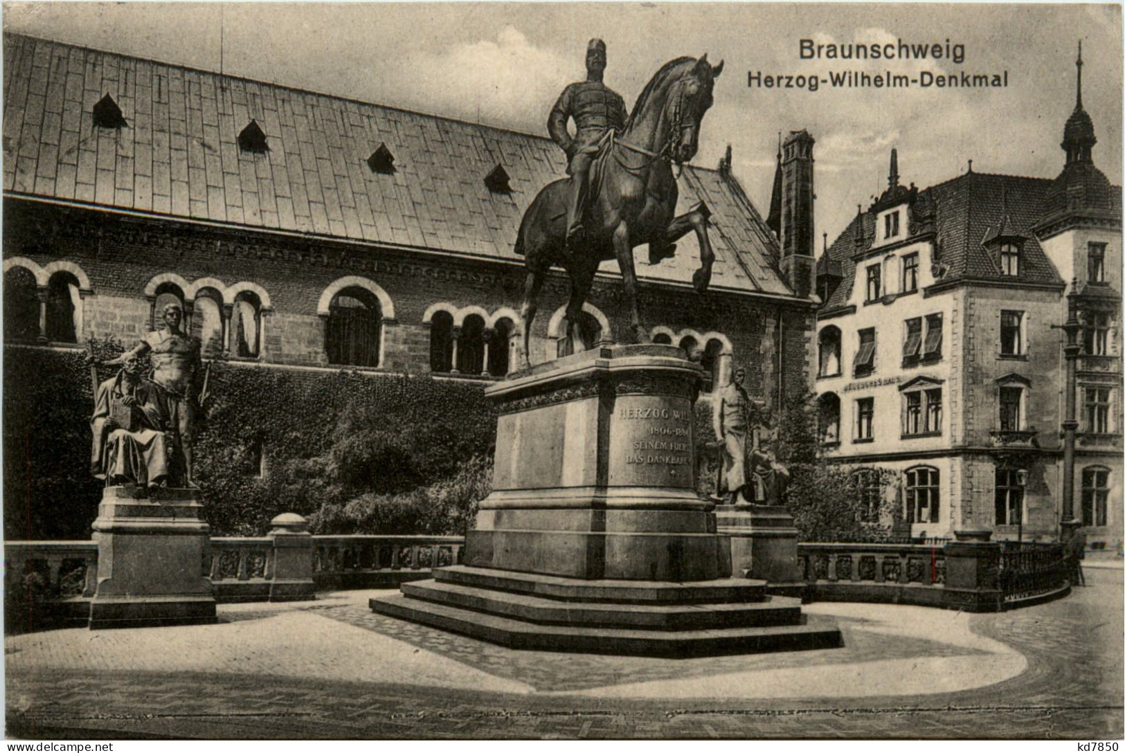 Braunschweig, Herzog-Wilhelm-Denkmal - Braunschweig