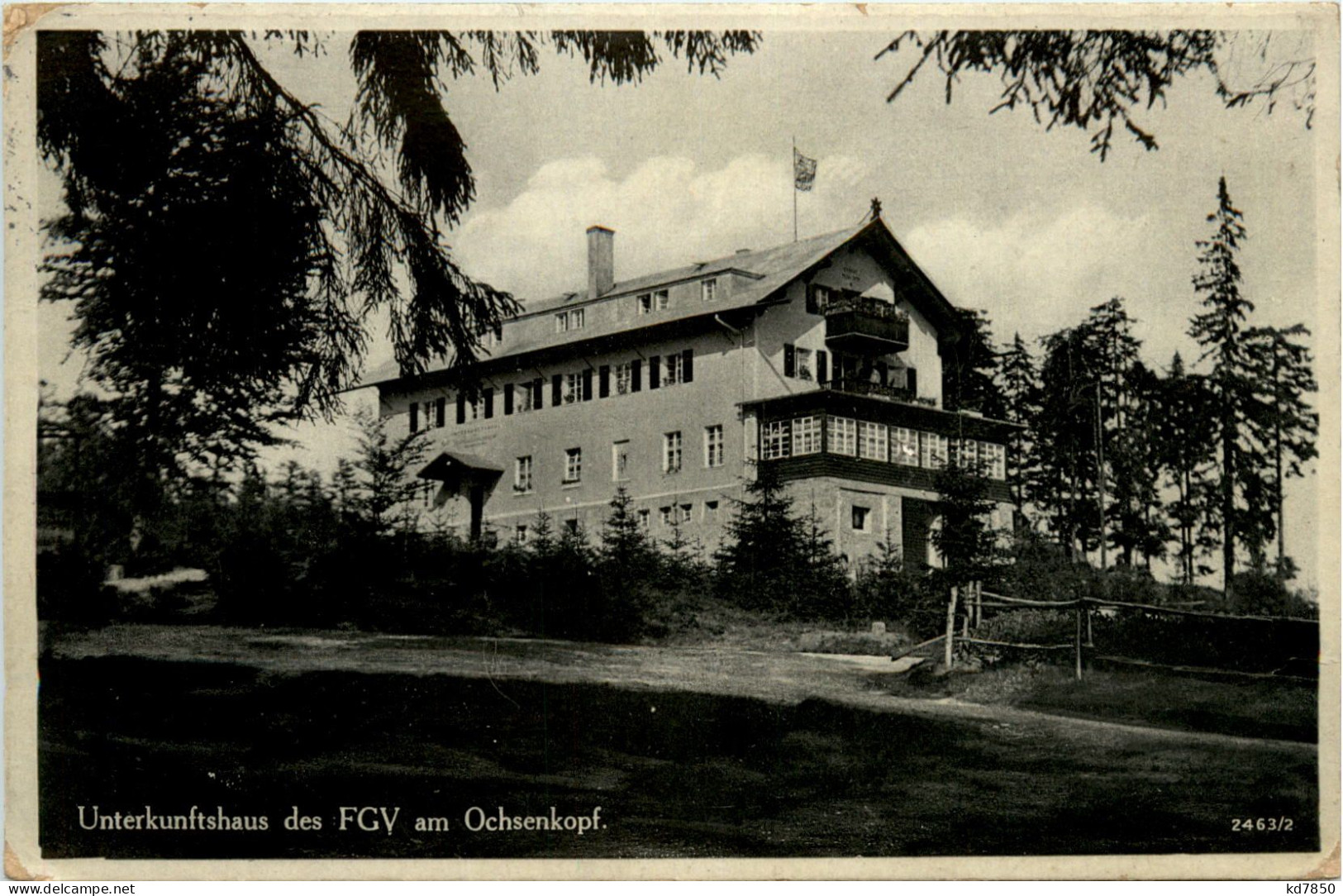 Unterkunftshaus Des FGV Am Ochsenkopf Bei Fleckl - Bayreuth