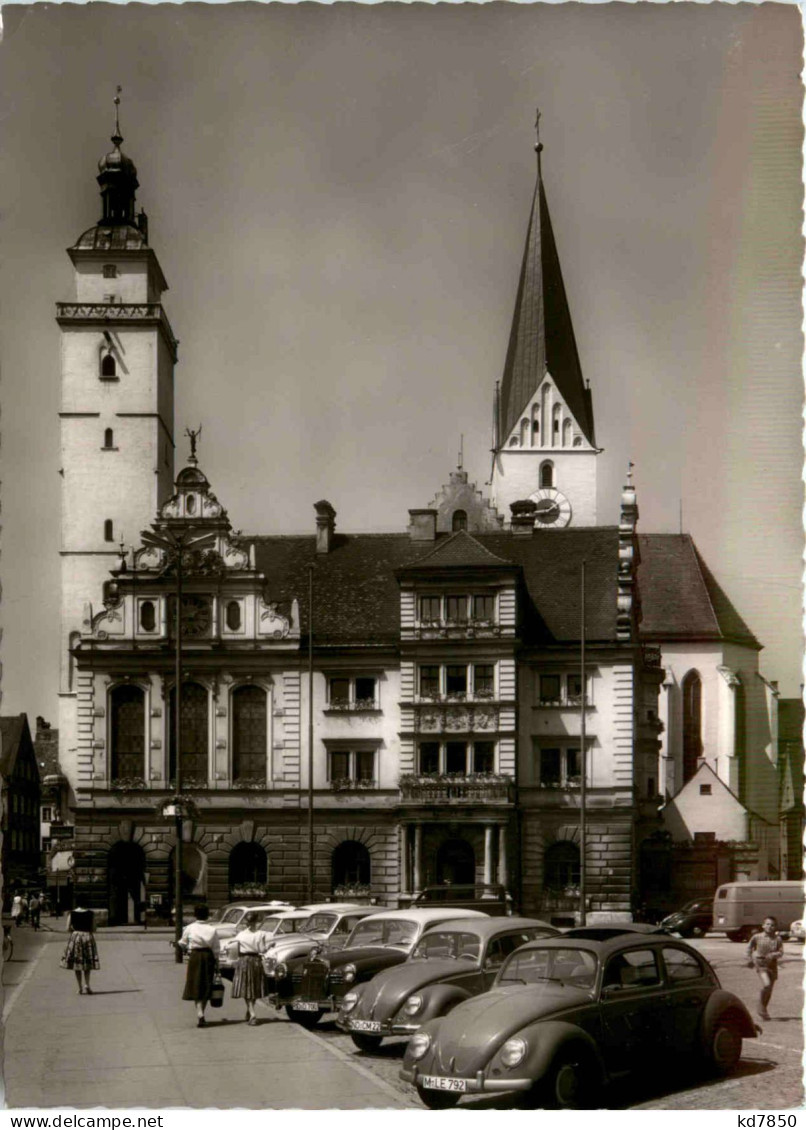 Ingolstadt, Altes Rathaus Mit Pfeifturm Und Läutturm Der Moritzkirche - Ingolstadt