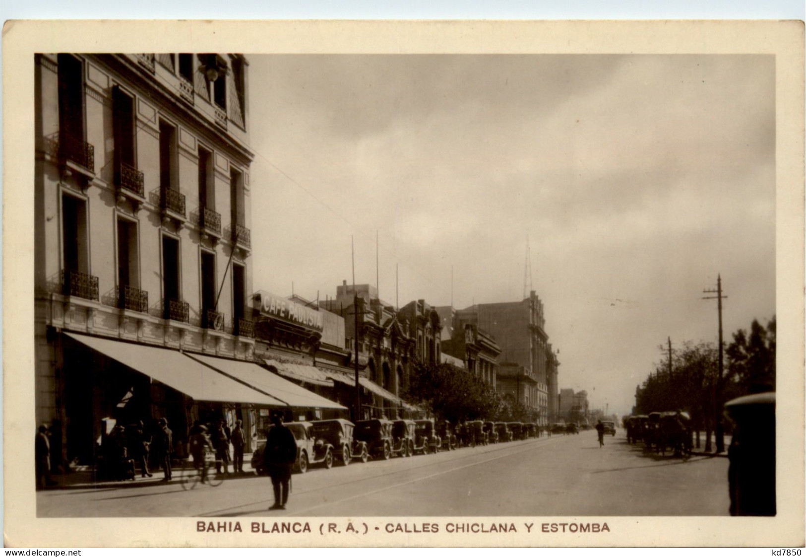 Argentina - Bahia Blanca - Calles Chiclana Y Estomba - Argentine