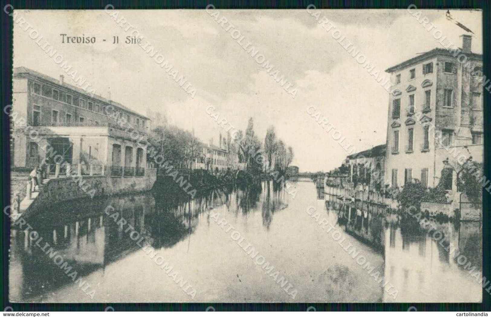 Treviso Città Fiume Sile Cartolina VK4067 - Treviso