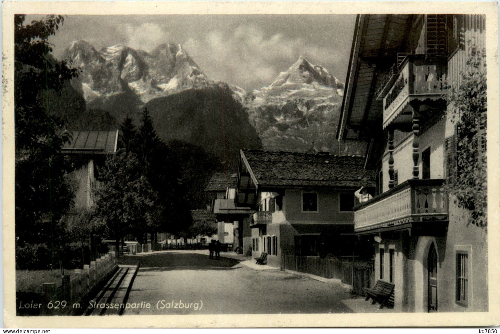 Lofer, Strassenpartie (Salzburg) - Zell Am See