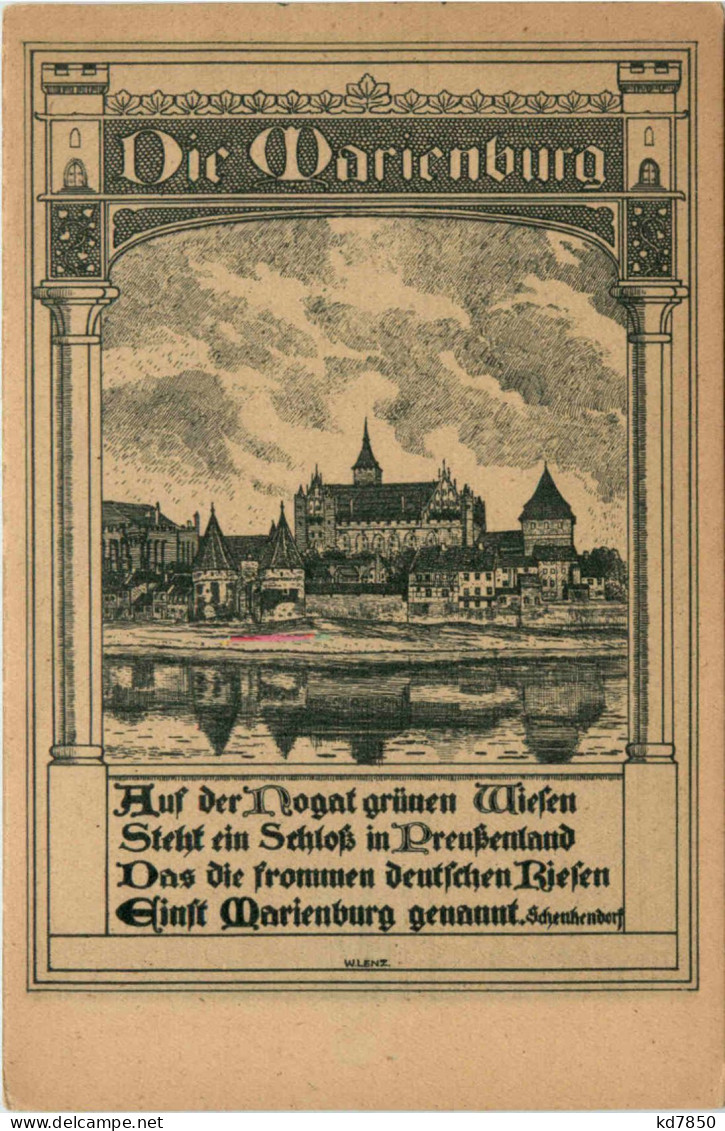 Die Marienburg, Deutsche Burgen - Pommern