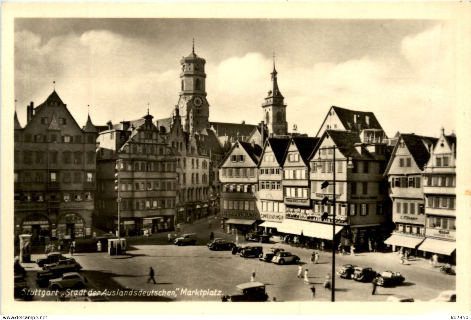 Stuttgart, Marktplatz - Saarbruecken