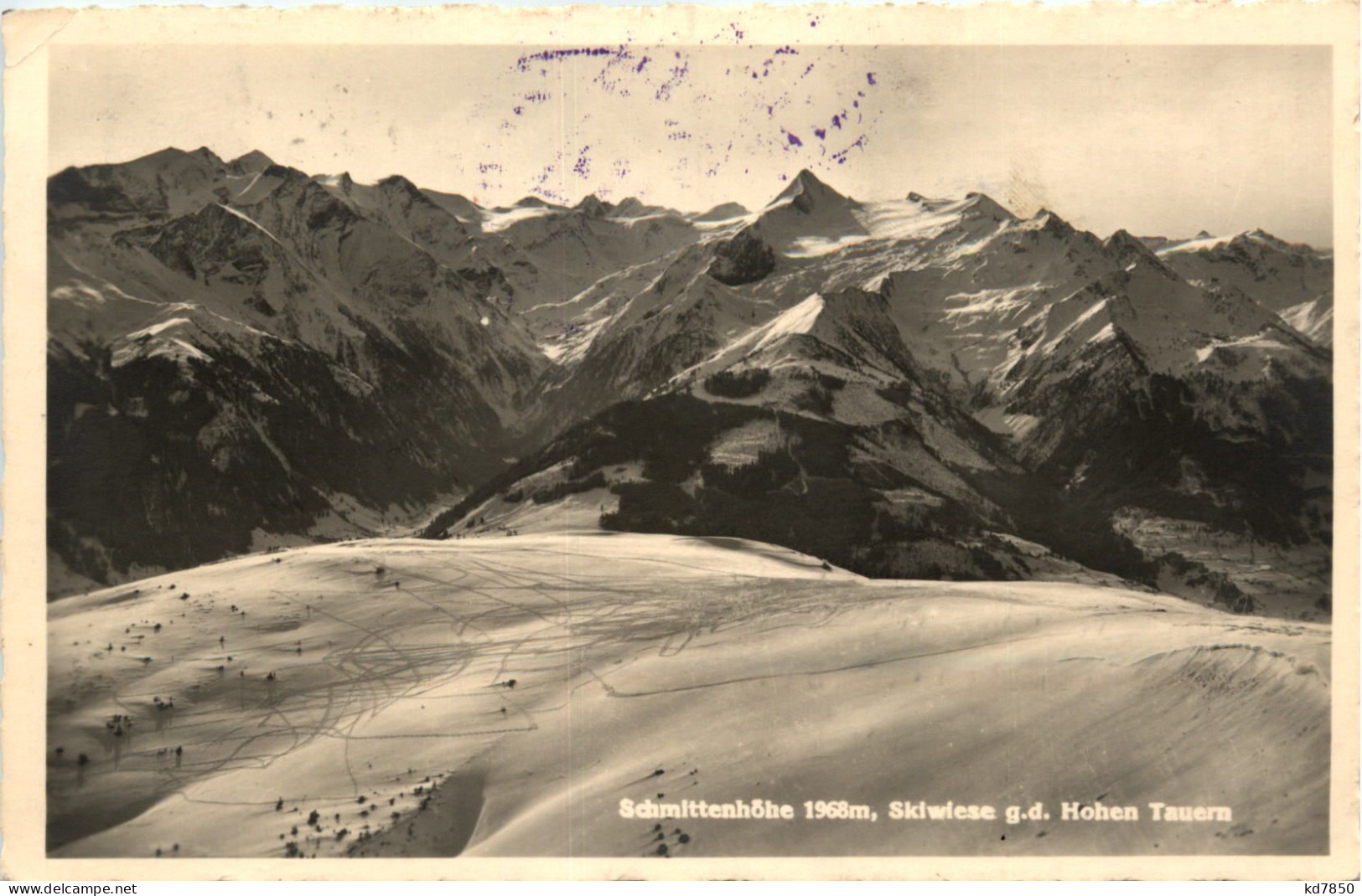 Schmittenhöhe. Skiwiese G.d. Hohen Tauern - Zell Am See