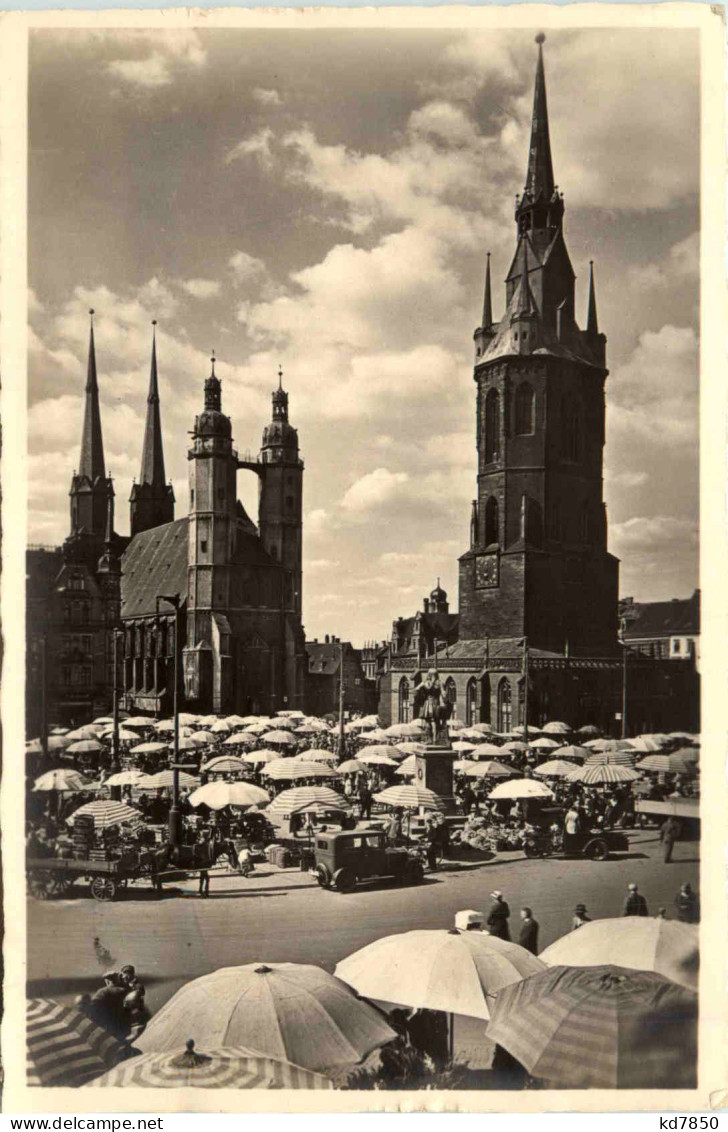 Halle (Saale) - Marktplatz - Halle (Saale)