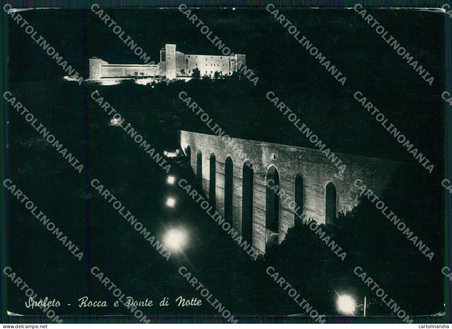 Perugia Spoleto FG Foto Cartolina KB4887 - Perugia