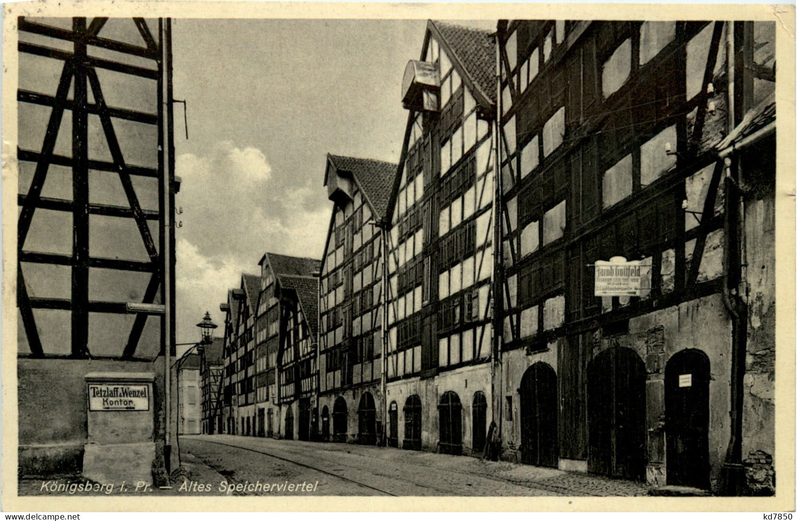 Königsberg - Altes Speicherviertel - Ostpreussen