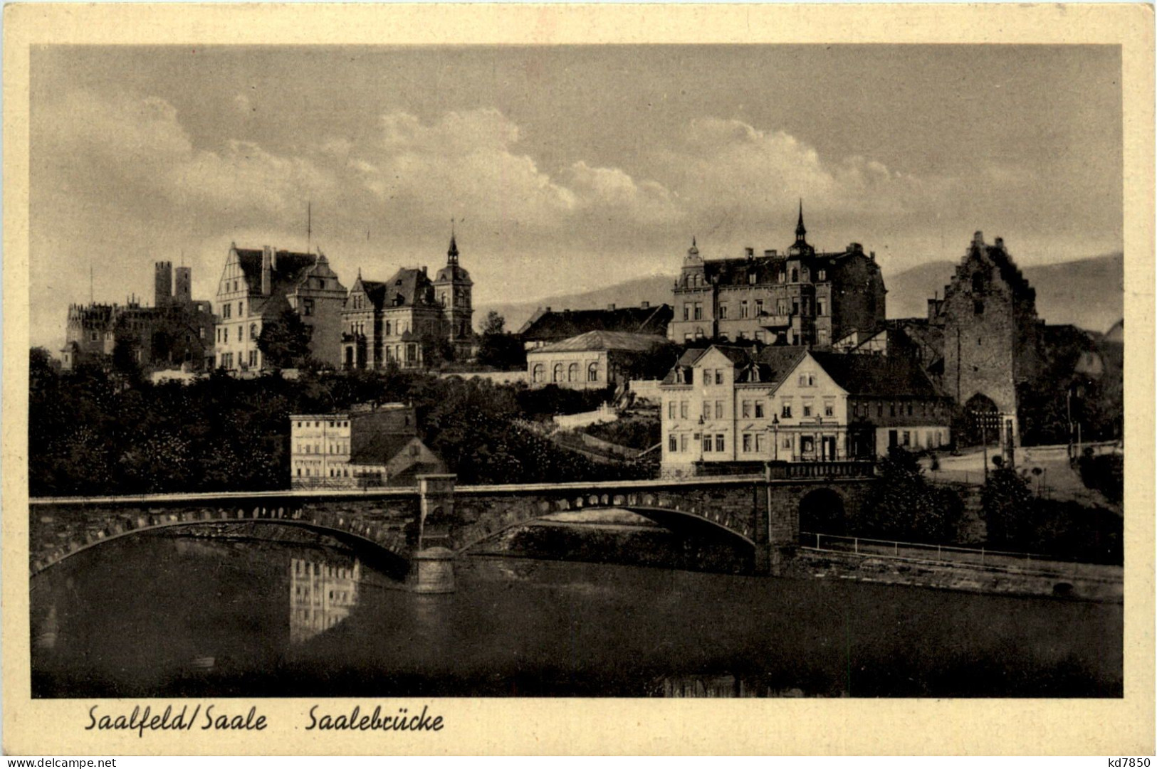 Saalfeld, Saalebrücke - Saalfeld