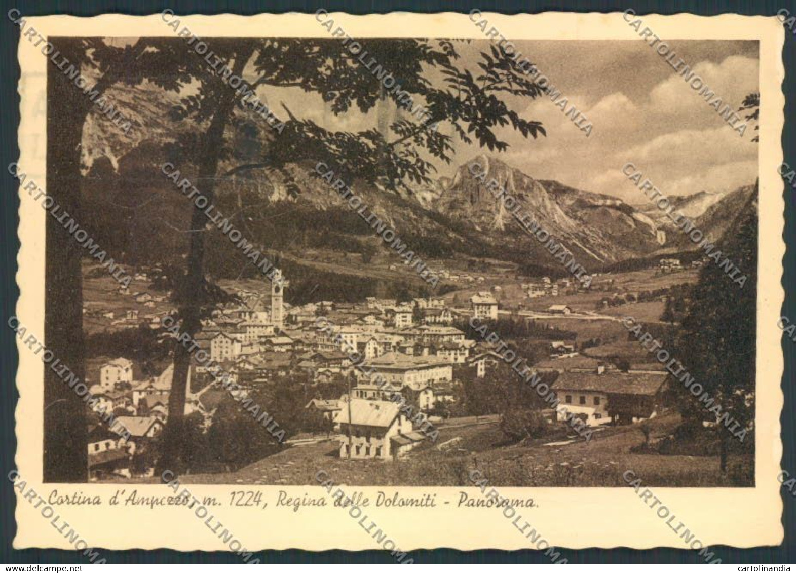 Belluno Cortina D'Ampezzo FG Cartolina ZF1805 - Belluno