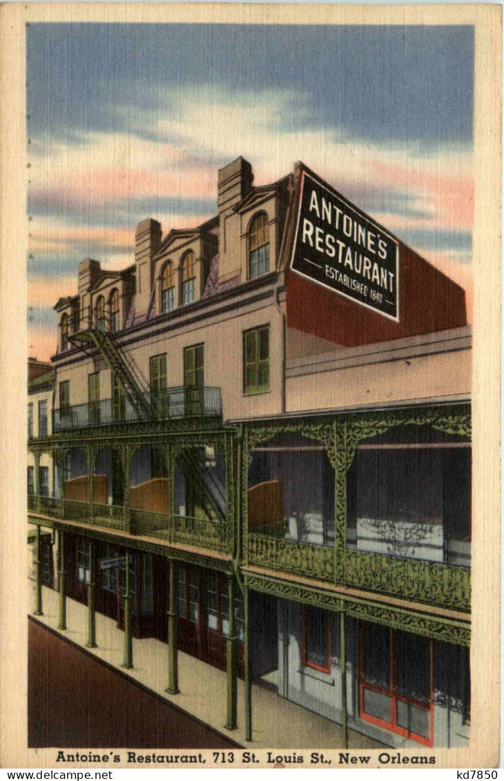 New Orleans - Antoines Restaurant - New Orleans