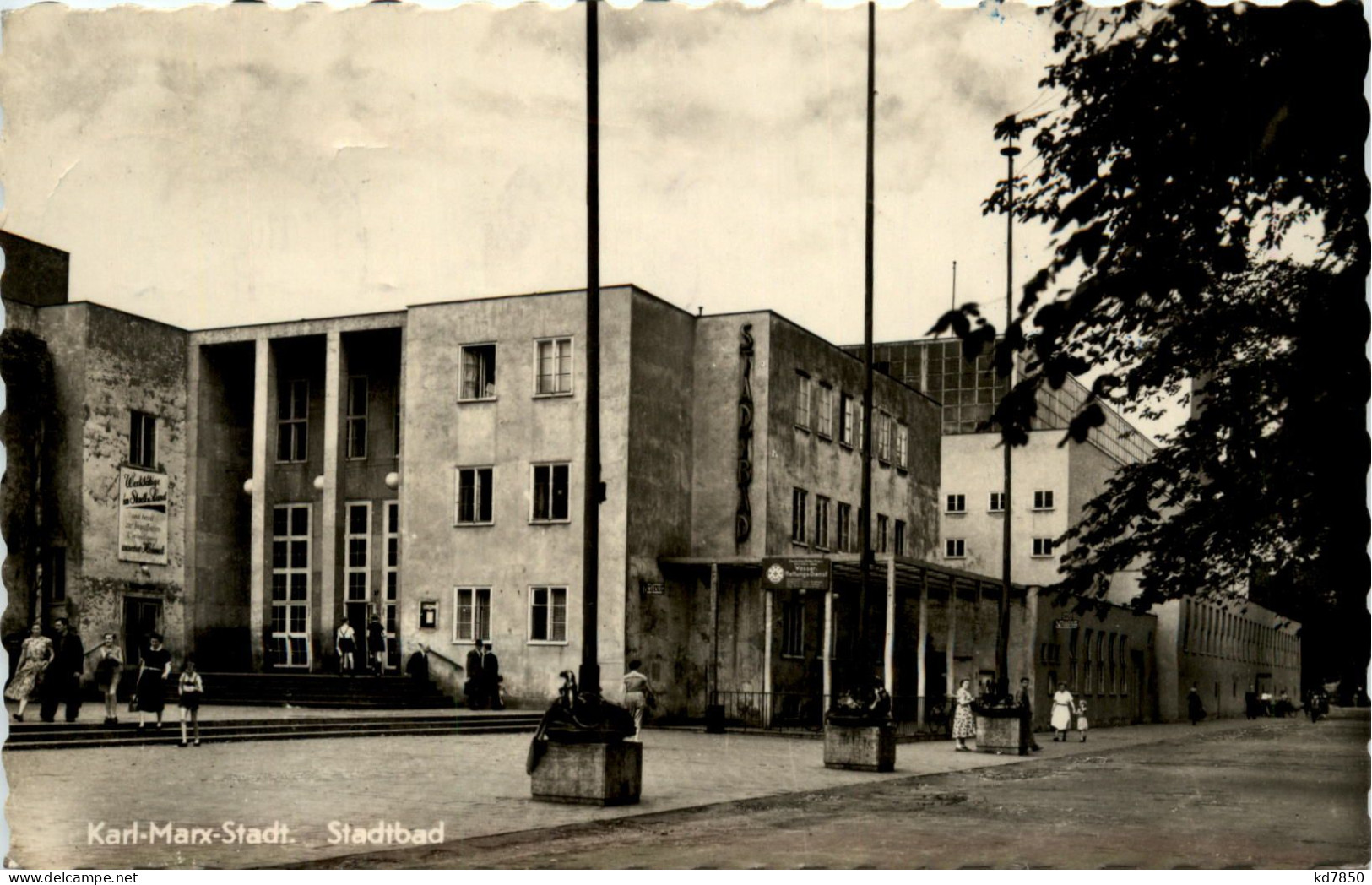 Karl-Marx-Stadt - Stadtbad - Chemnitz (Karl-Marx-Stadt 1953-1990)