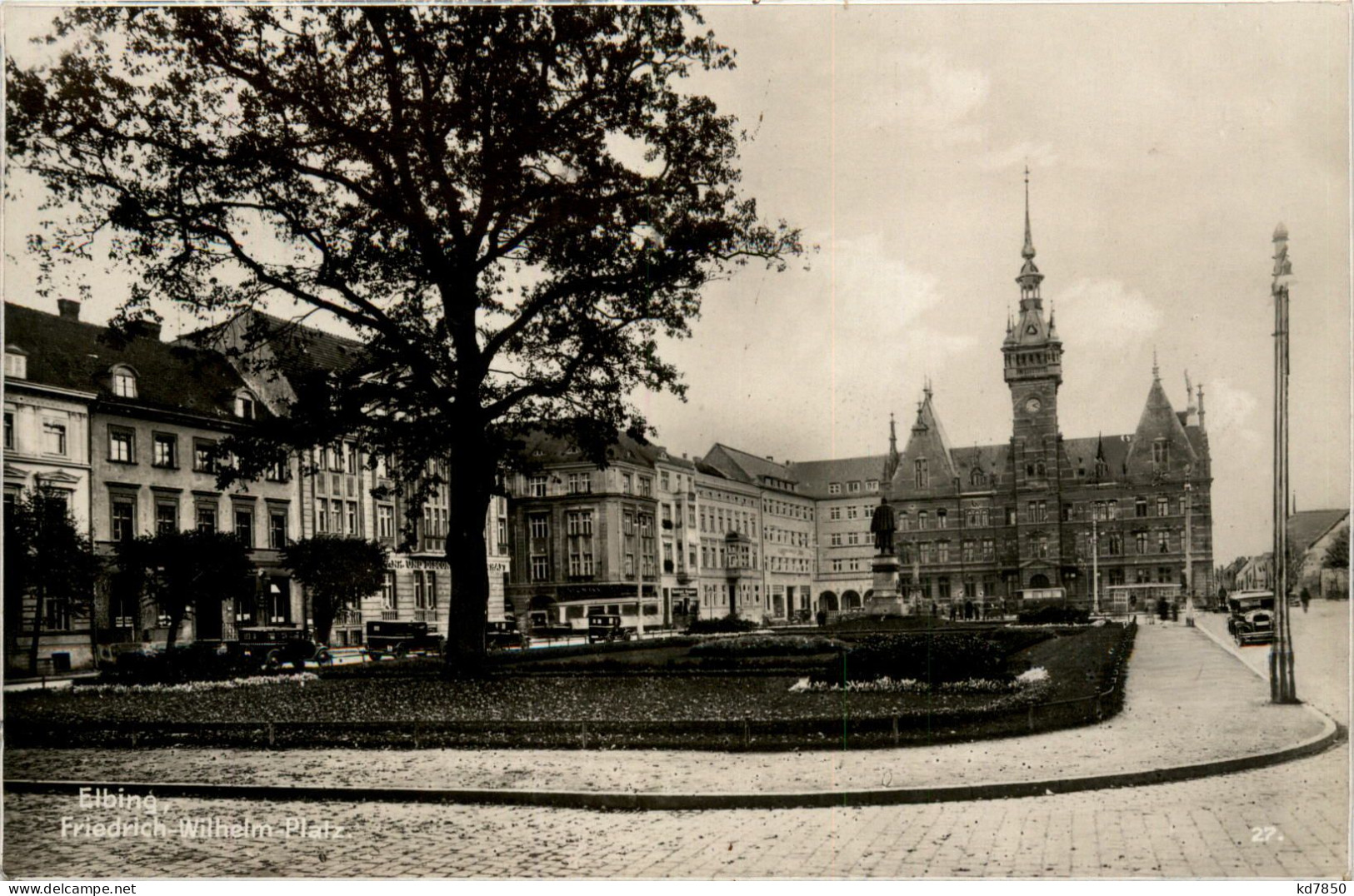 Elbing - Friedrich-Wilhelm-Platz - Westpreussen