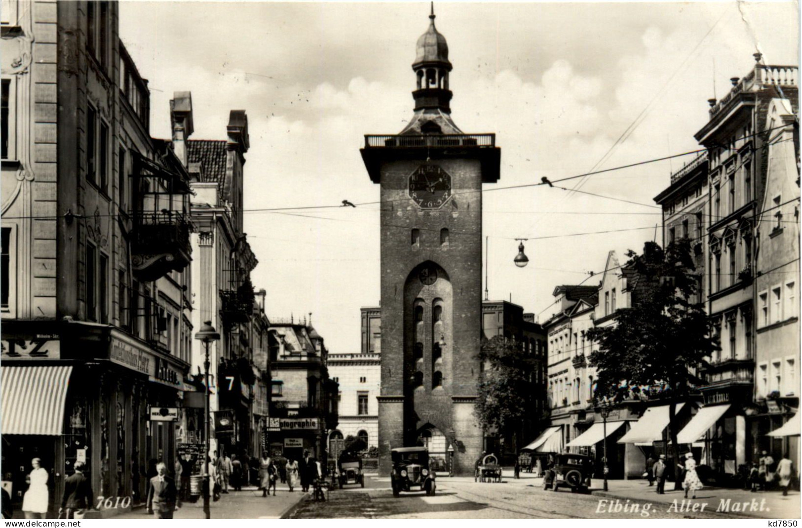 Elbing - Alter Markt - Westpreussen