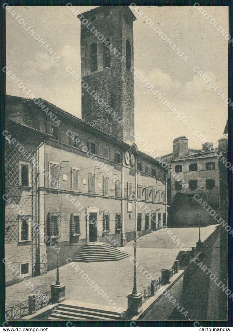 Perugia Spoleto Comune PIEGHINA FG Cartolina KB4898 - Perugia