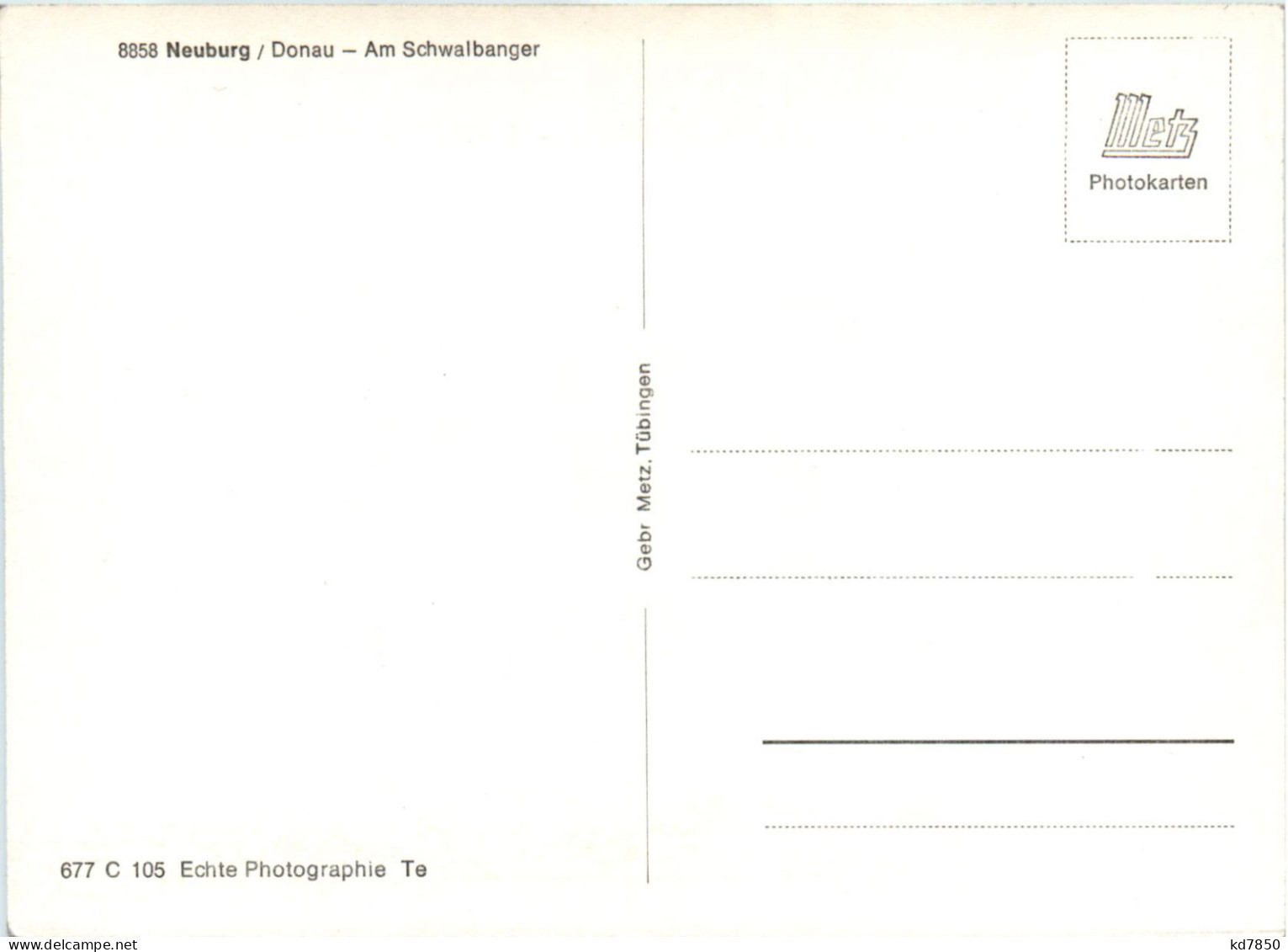 Neuburg/Donau, Am Schwalbanger - Neuburg