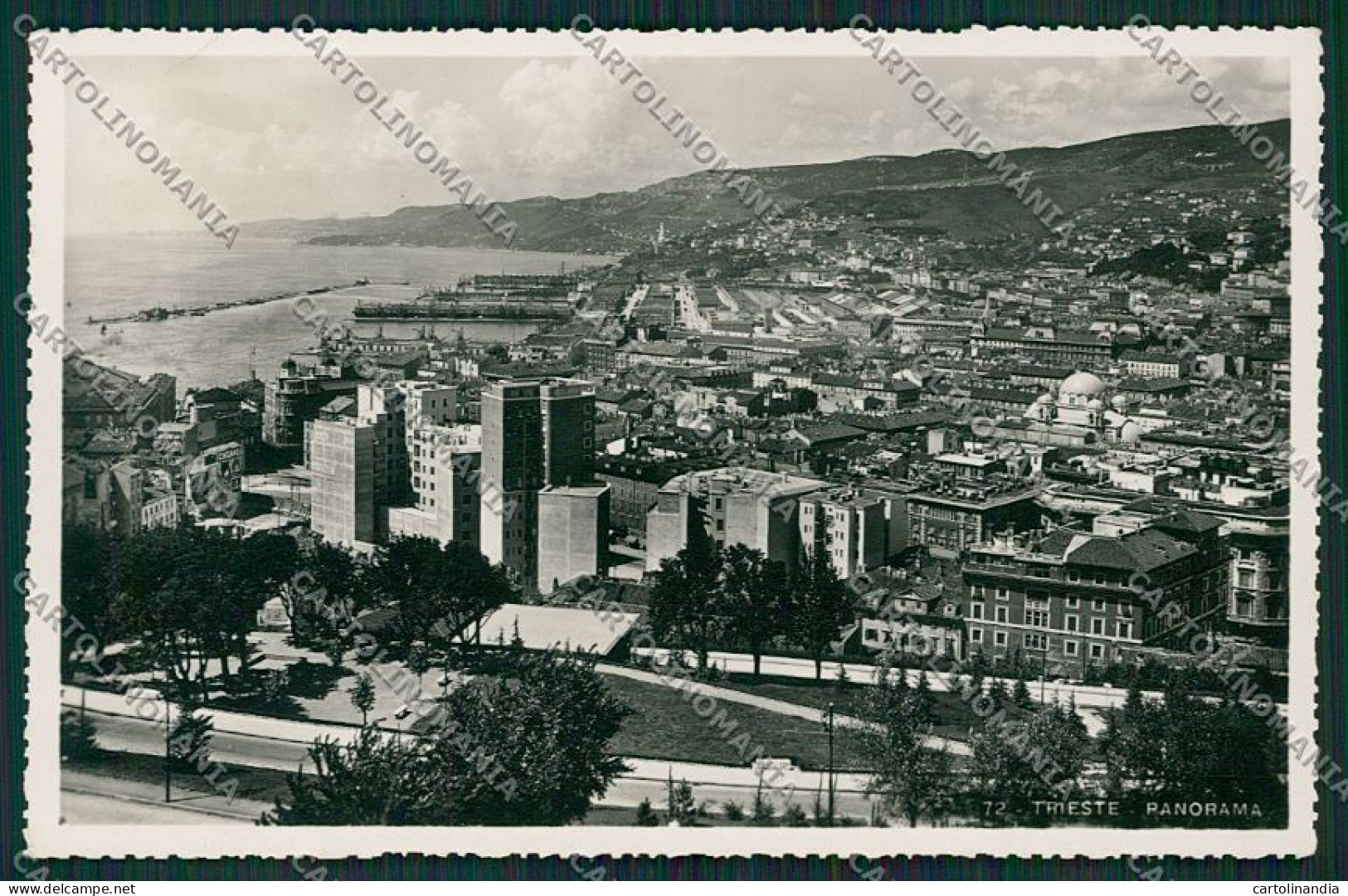 Trieste Città Foto Cartolina ZC0798 - Trieste