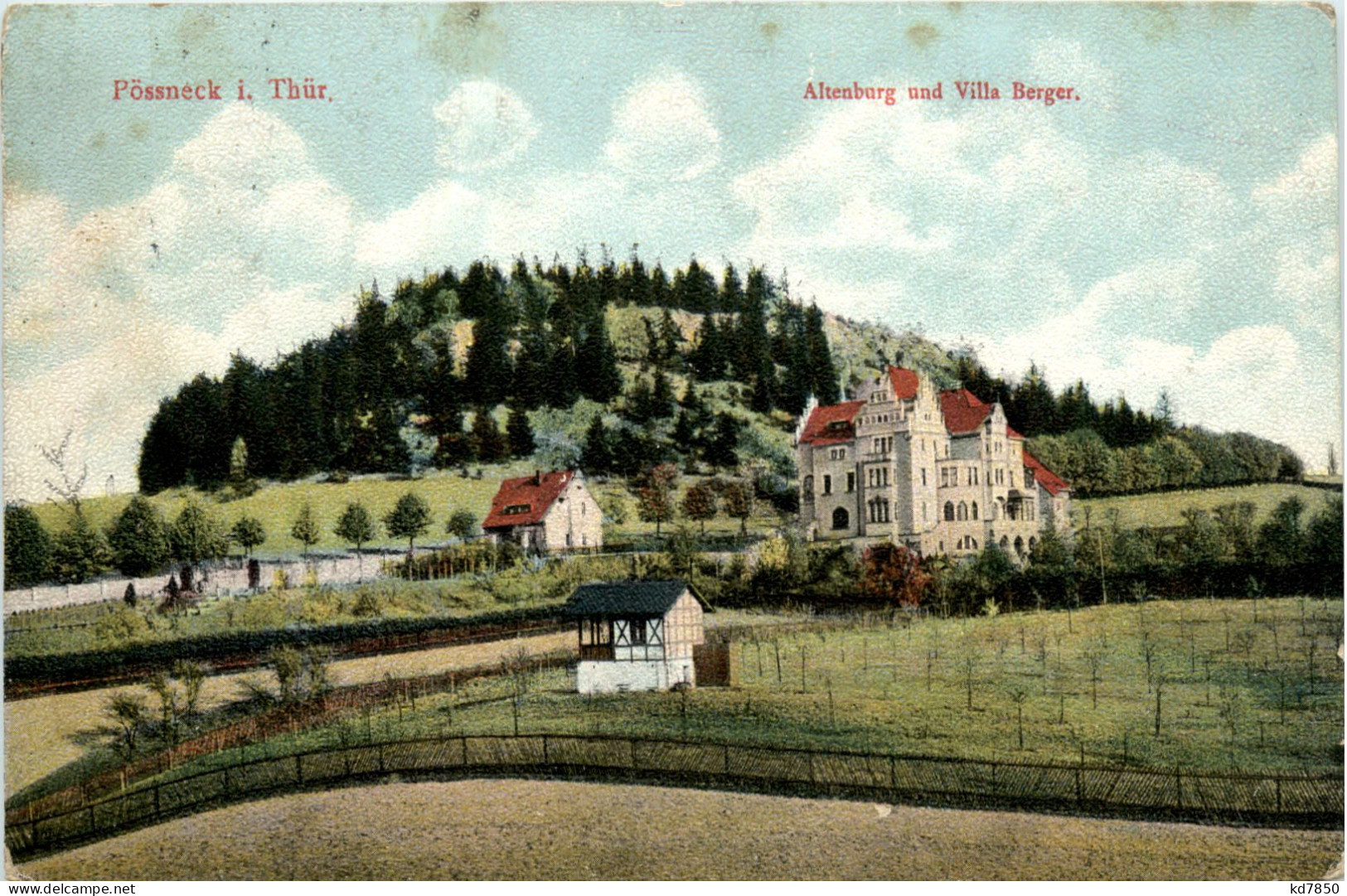 Pössneck - Altenburg Und Villa Berger - Poessneck