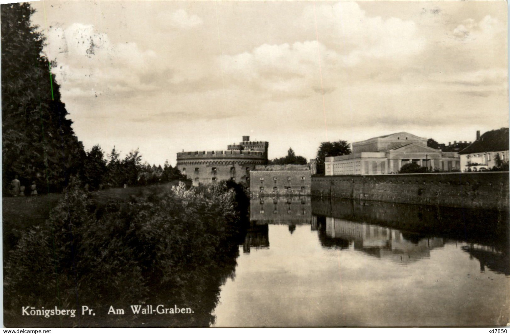 Königsberg - Am Wallgraben - Ostpreussen