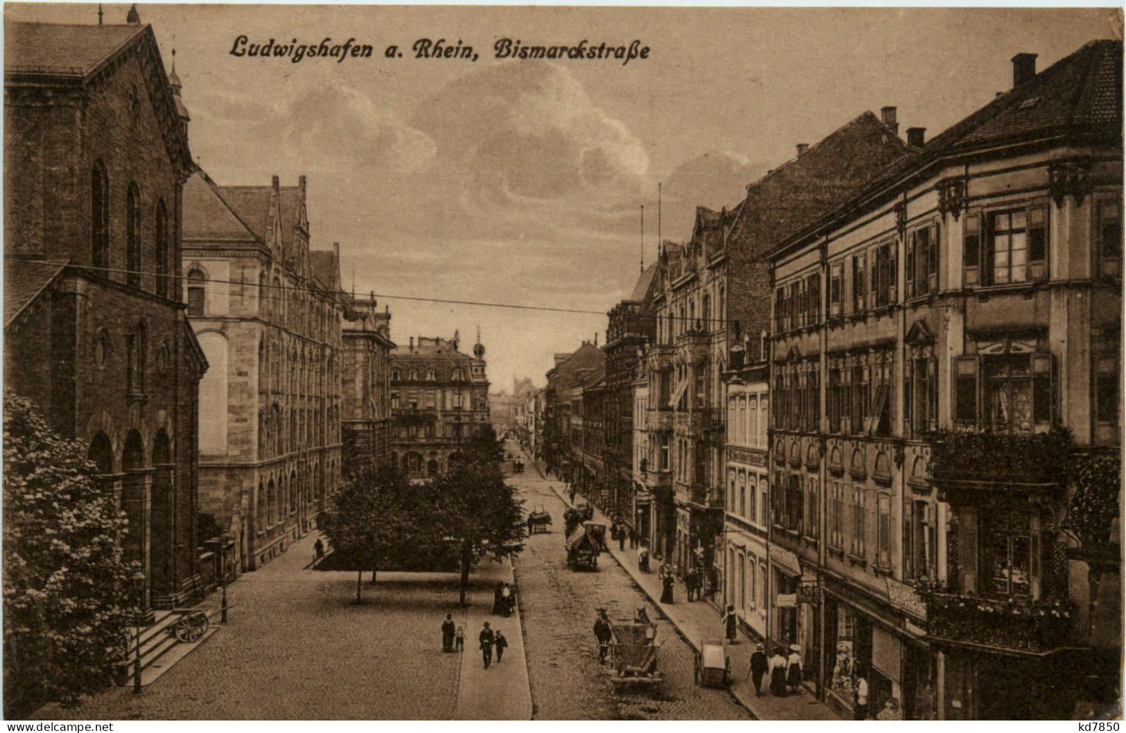 Ludwigshafen - Bismarckstrasse - Ludwigshafen