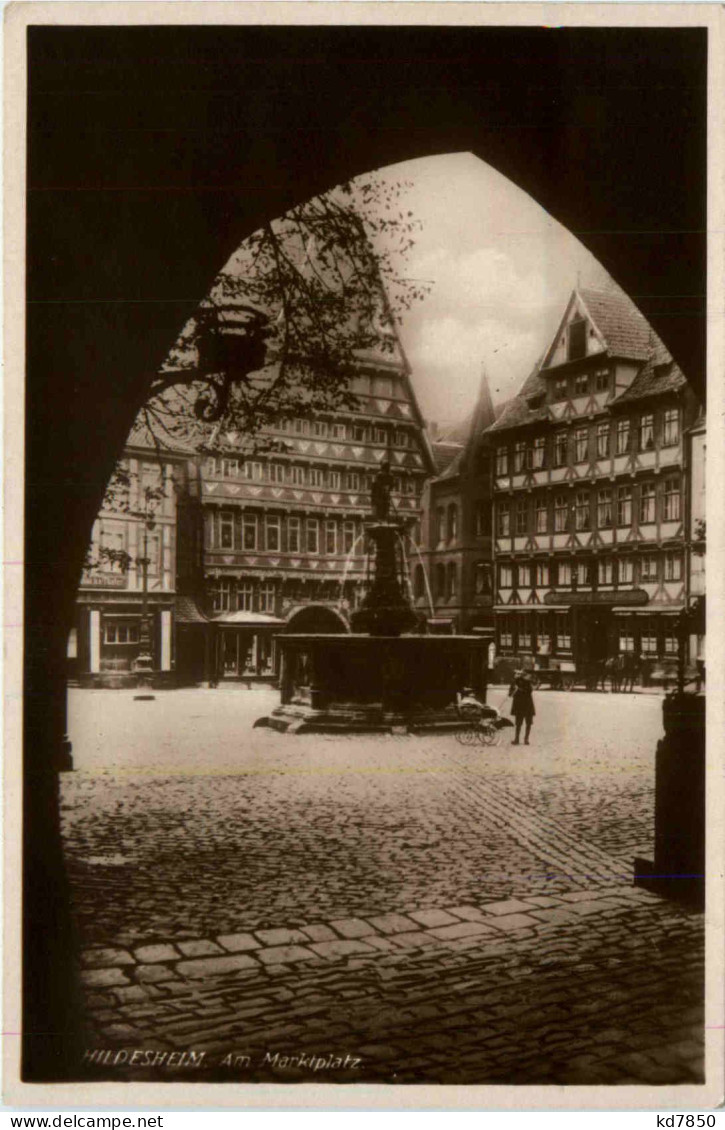 Hildesheim, Am Marktplatz - Hildesheim