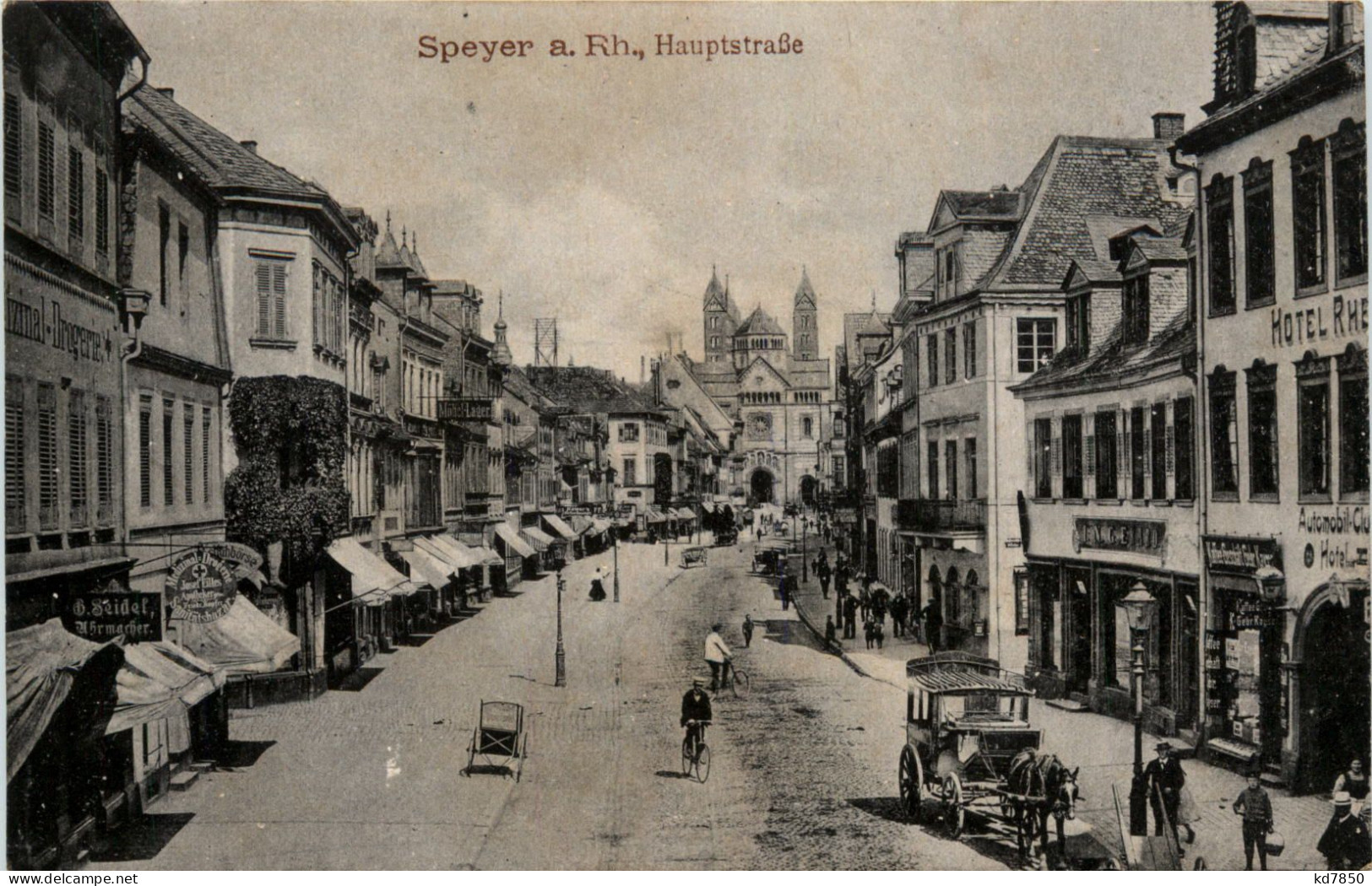 Speyer, Hauptstrasse - Speyer