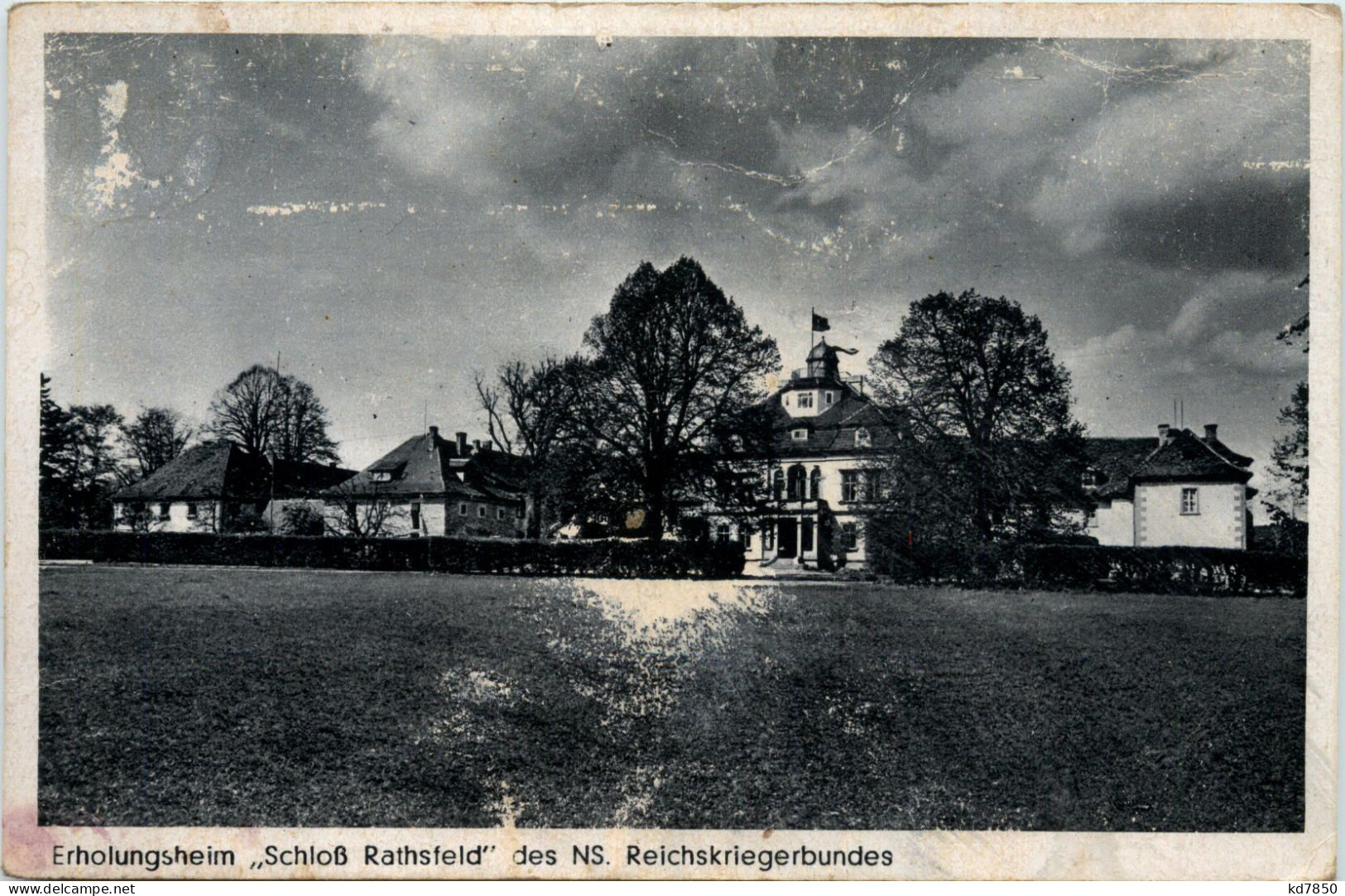 Schloss Rathsfeld Des NS. Richskriegerbundes - 3. Reich - Kyffhäuser