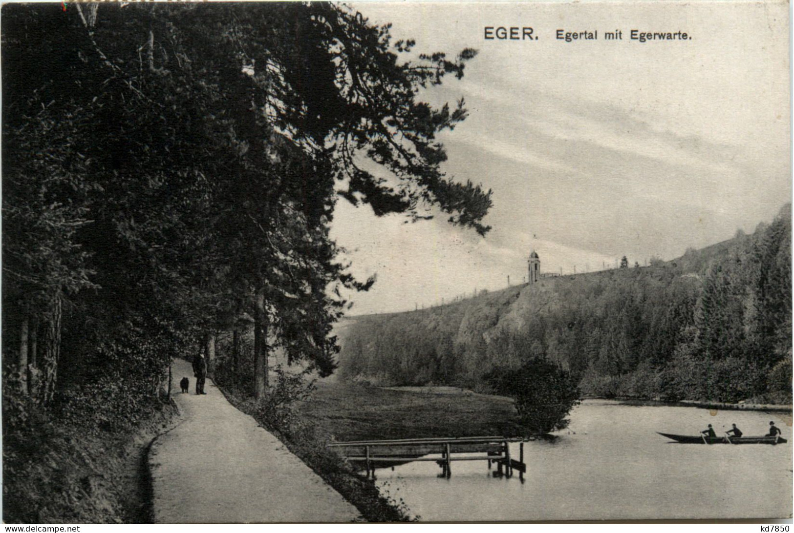 Eger - Egertal Mit Egerwarte - Boehmen Und Maehren