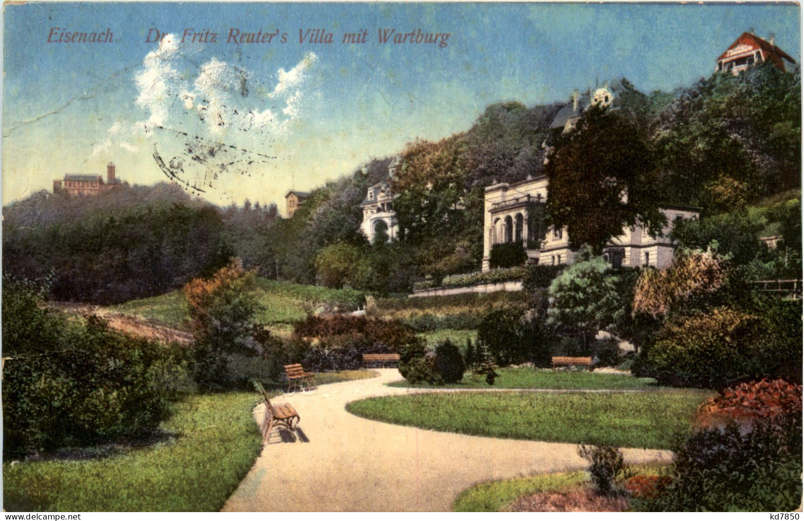 Eisenach - Dr. Fritz Reuters Villa Mit Wartburg - Eisenach