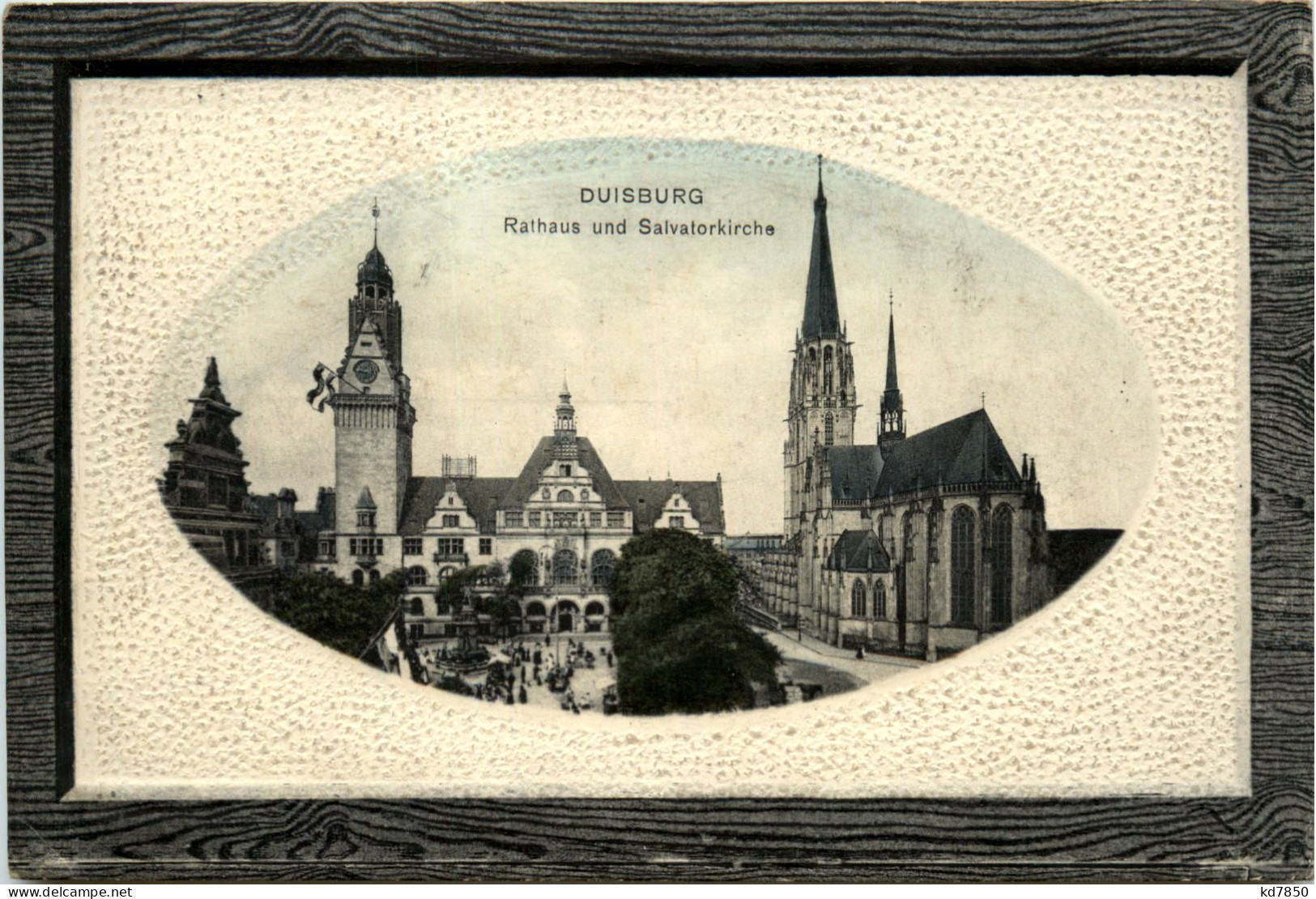 Duisburg - Rathaus Und Salvatorkircheasse - Duisburg