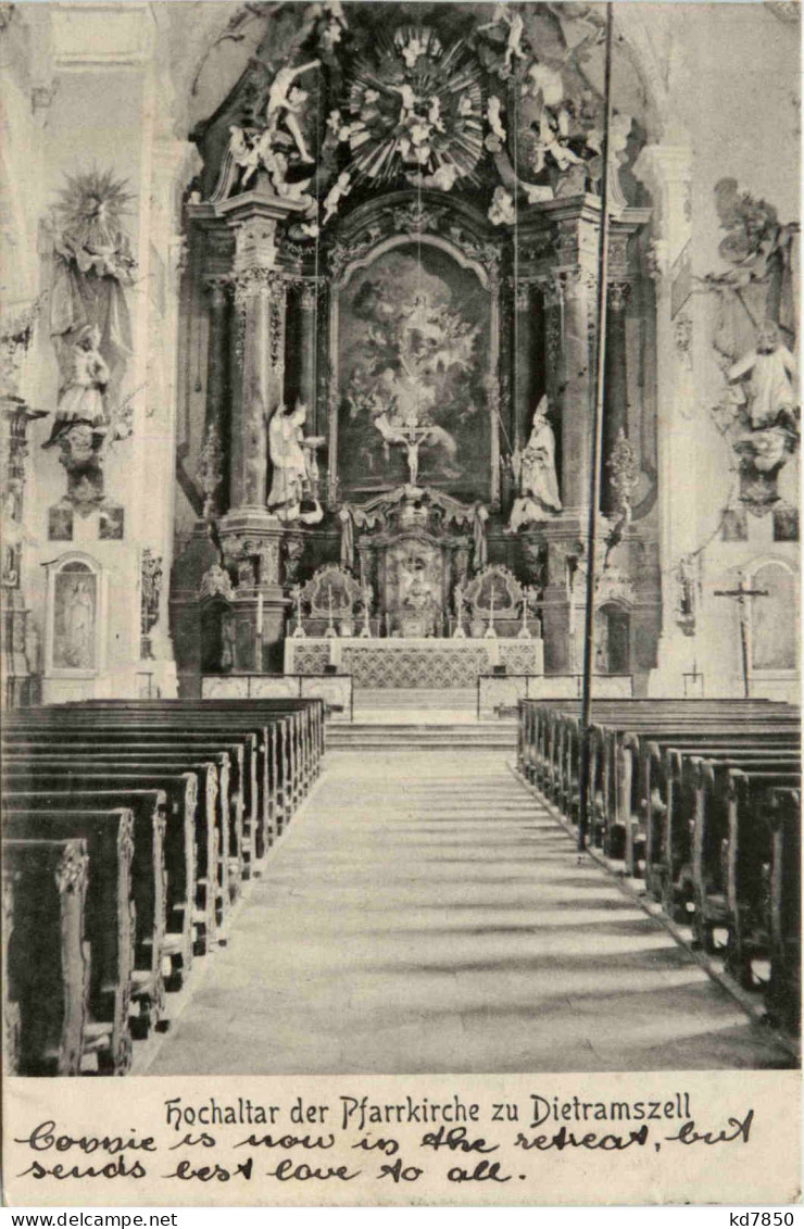 Hochaltar Der Pfarrkirche Zu Dietramszell - Bad Tölz