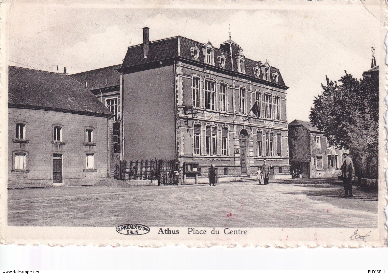 BELGIQUE - RARE - ATHUS - Place Du Centre - - Aubange