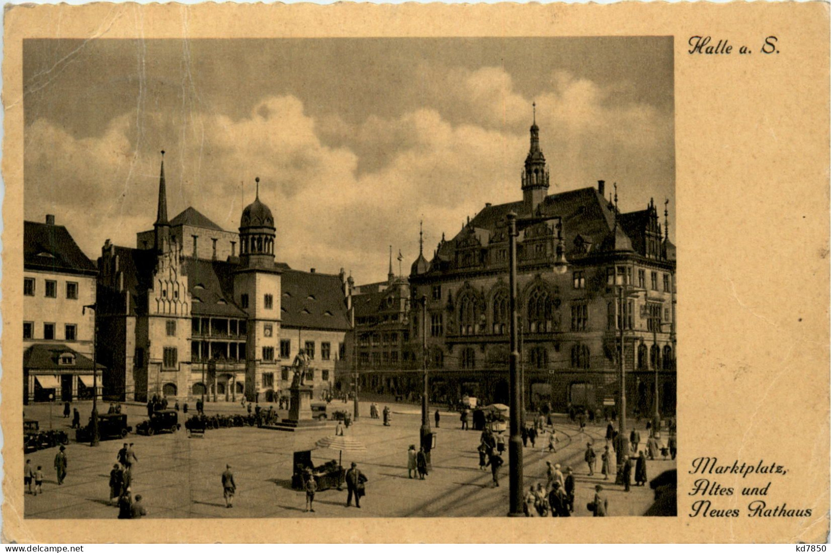 Halle Saale - Marktplatz - Halle (Saale)